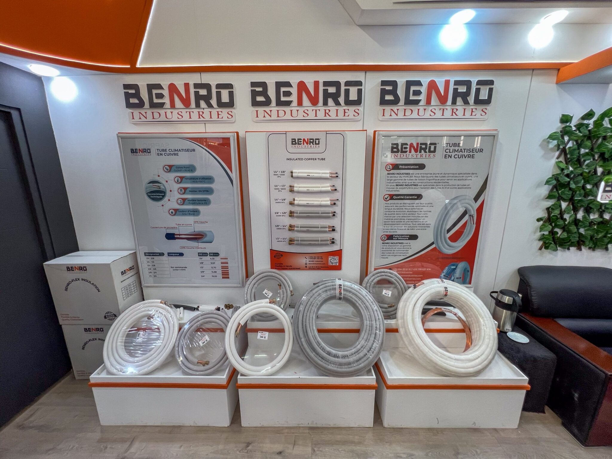 SIVECC 2024 Stand BENRO industries products range