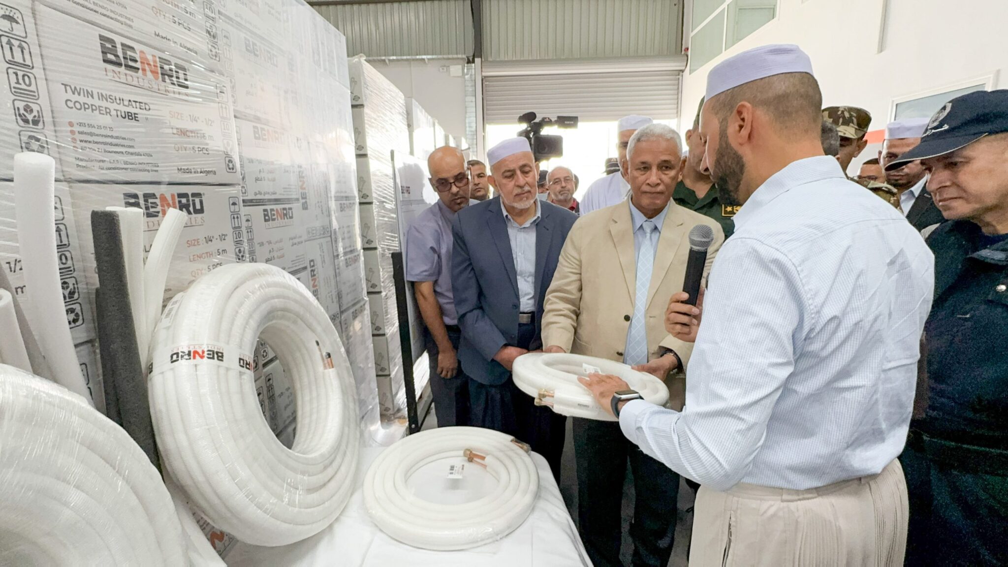 BENRO INDUSTRIES highlighted its capacity to meet the entire Algerian market's demand for these essential HVAC