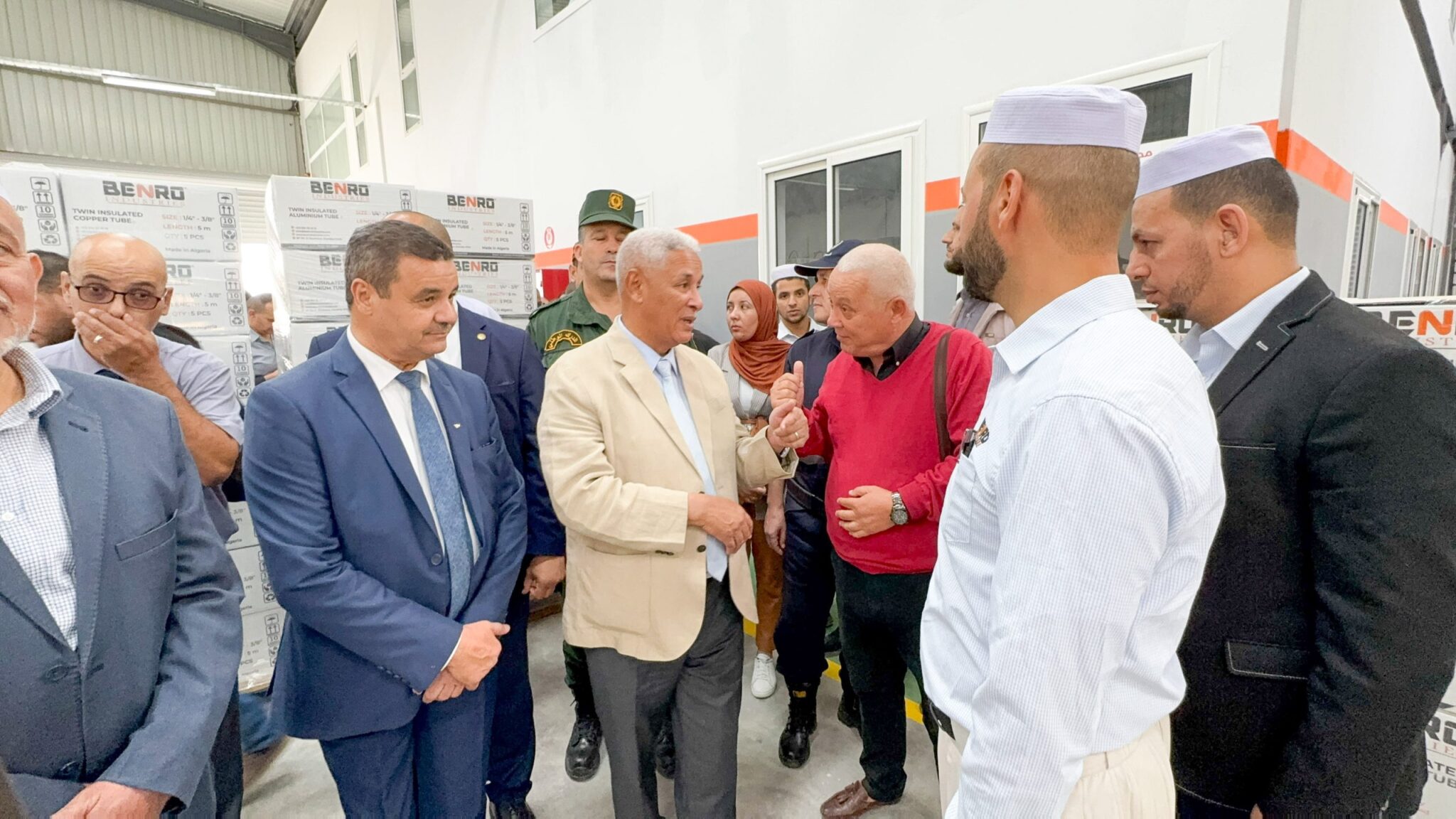 BENRO INDUSTRIES' mission and pledged to provide assistance in facilitating access to necessary resources