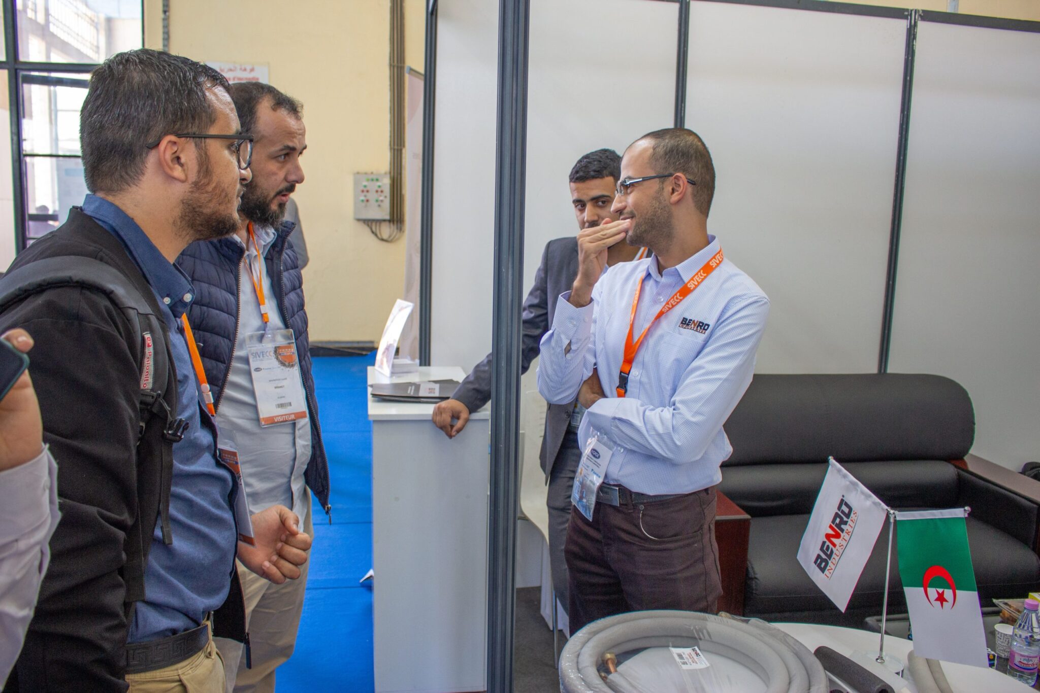 SIVECC 2023 BENRO INDUSTRIES Visitors of the HVAC and heat & cold companies