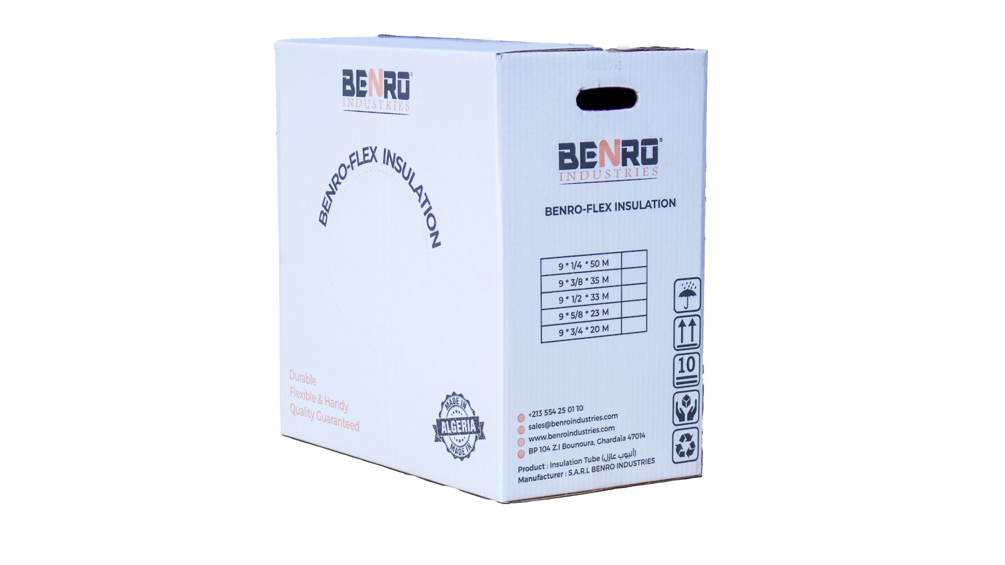BENRO-FLEX PE tube Extrusion BENRO INDUSTRIES
Arma-Flex
1/4 - 3/8 1/4- 1/2 3/8 - 5/8 3/8 - 3/4 1/4 - 5/8